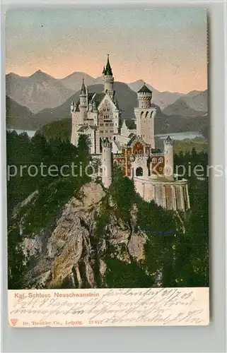 AK / Ansichtskarte Hohenschwangau Schloss Neuschwanstein  Kat. Schwangau