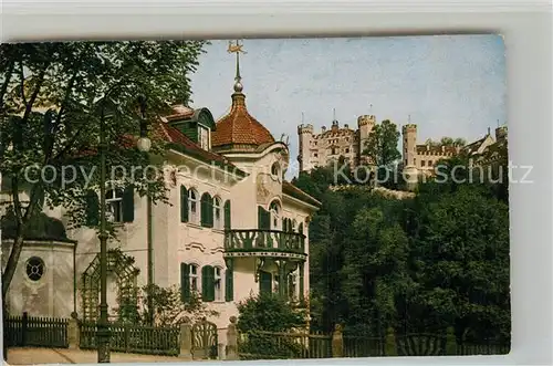 AK / Ansichtskarte Hohenschwangau Hotel List Nebenhaus Schloss Kat. Schwangau
