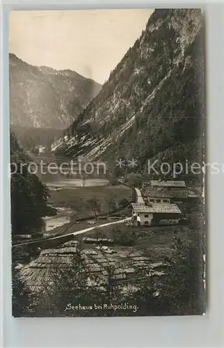 AK / Ansichtskarte Ruhpolding Seehaus Kat. Ruhpolding