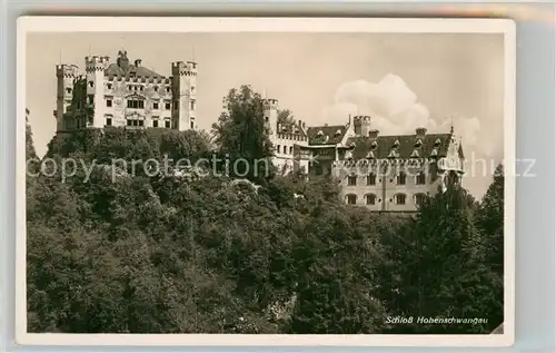 AK / Ansichtskarte Hohenschwangau Schloss Kat. Schwangau