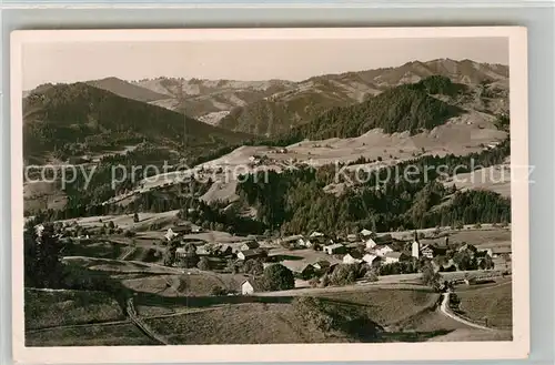 AK / Ansichtskarte Steibis Panorama  Kat. Oberstaufen