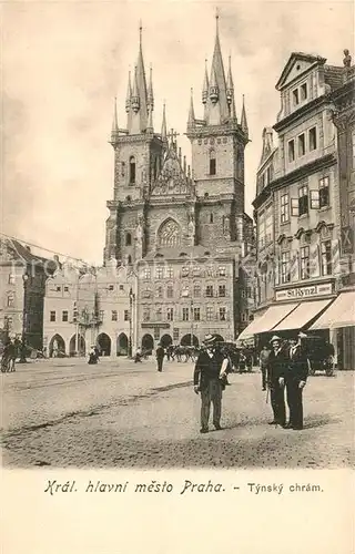 AK / Ansichtskarte Praha Prahy Prague Kral hlavni mesto Praha Kat. Praha
