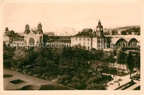 AK / Ansichtskarte Prag Prahy Prague Hauptbahnhof Kat. Praha