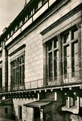 AK / Ansichtskarte Prag Prahy Prague Die Burg Suedfenster des Vladislavsaales Kat. Praha