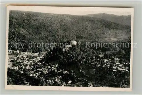 AK / Ansichtskarte Schwarzburg Thueringer Wald Blick vom Trippsteinhaeuschen Kat. Schwarzburg