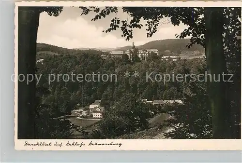 AK / Ansichtskarte Schwarzburg Thueringer Wald Schloss Kat. Schwarzburg