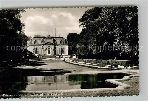 AK / Ansichtskarte Benrath Schloss Kaskaden Kat. Duesseldorf