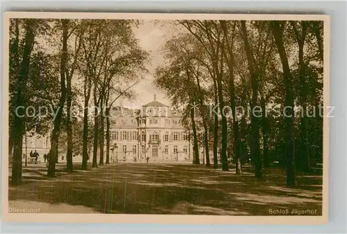 AK / Ansichtskarte Duesseldorf Schloss Jaegerhof Kat. Duesseldorf