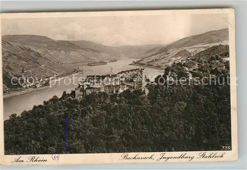 AK / Ansichtskarte Bacharach Rhein Jugendburg Stahleck Kat. Bacharach