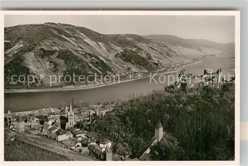 AK / Ansichtskarte Bacharach Rhein Burg Stahleck Kat. Bacharach