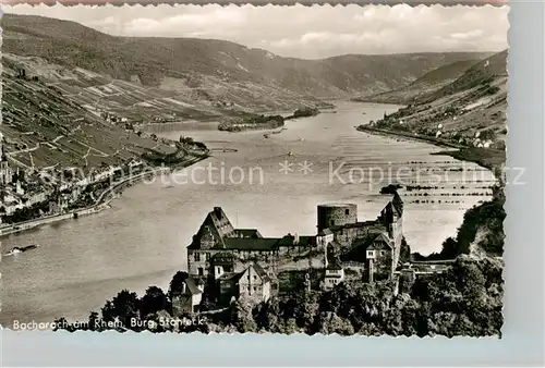 AK / Ansichtskarte Bacharach Rhein Burg Stahleck Kat. Bacharach