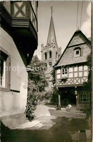 AK / Ansichtskarte Bacharach Rhein Posthof Kat. Bacharach