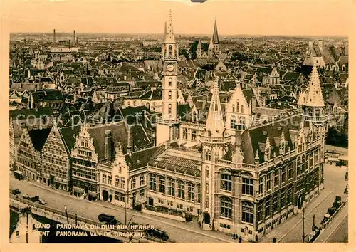 AK / Ansichtskarte Gand Belgien Quai aux Herbes  Kat. Gent Flandern