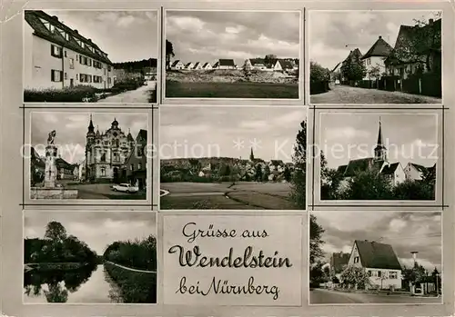 AK / Ansichtskarte Wendelstein Mittelfranken Teilansichten Kat. Wendelstein