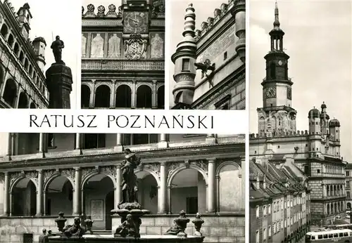 AK / Ansichtskarte Poznan Posen Ratusz Kat. Poznan