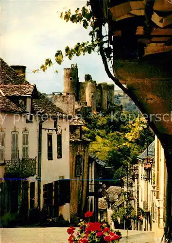 AK / Ansichtskarte Najac Rue du Bariou Kat. Najac