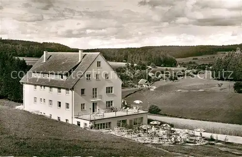 AK / Ansichtskarte Luetzenhardt Schwarzwaldsanatorium Kat. Waldachtal