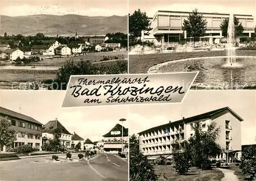 AK / Ansichtskarte Bad Krozingen  Kat. Bad Krozingen