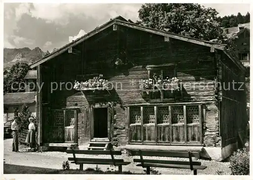 AK / Ansichtskarte Obertoggenburg Geburtshaus von Huldreich Zwingli  Kat. Wildhaus