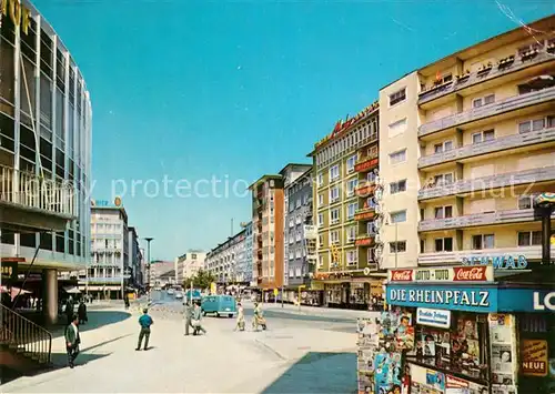 AK / Ansichtskarte Ludwigshafen Rhein Ludwigstrasse Kiosk Kat. Ludwigshafen am Rhein