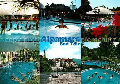AK / Ansichtskarte Bad Toelz Bade  und Freizeitcenter Alpamare Thermalbad Huber Karte Nr 8810 Kat. Bad Toelz