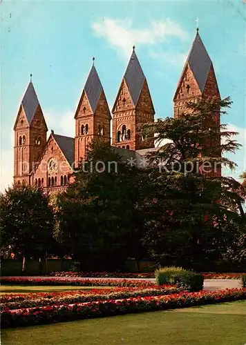 AK / Ansichtskarte Bad Homburg Erloeserkirche Kat. Bad Homburg v.d. Hoehe