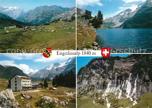 AK / Ansichtskarte Engstlenalp BE Engstlensee und Wasserfaelle Kat. Innertkirchen