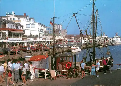 AK / Ansichtskarte Buesum Nordseebad Alter Hafen Kat. Buesum