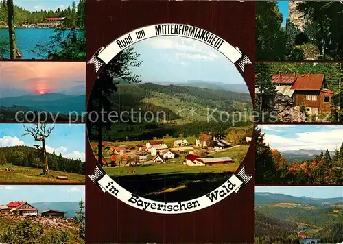 AK / Ansichtskarte Bayerischer Wald Rund um Mitterfirmiansreut