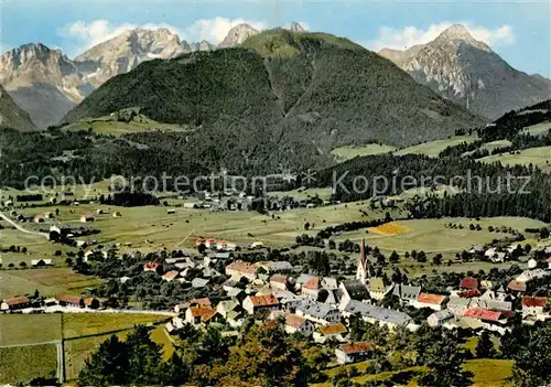 AK / Ansichtskarte Koetschach Mauthen Kaernten Fliegeraufnahme im Gailtal Kat. Koetschach Mauthen