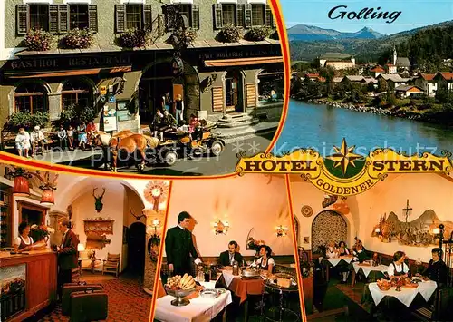 AK / Ansichtskarte Golling Salzach Hotel Restaurant Goldener Stern Kat. Golling an der Salzach