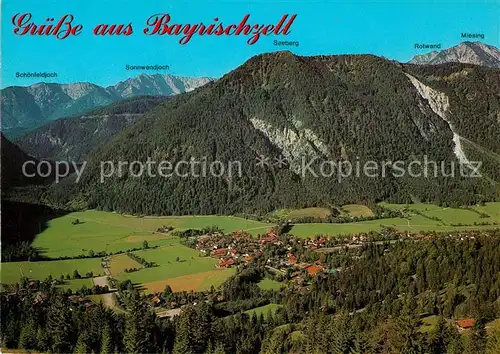 AK / Ansichtskarte Bayrischzell Fliegeraufnahme Kat. Bayrischzell