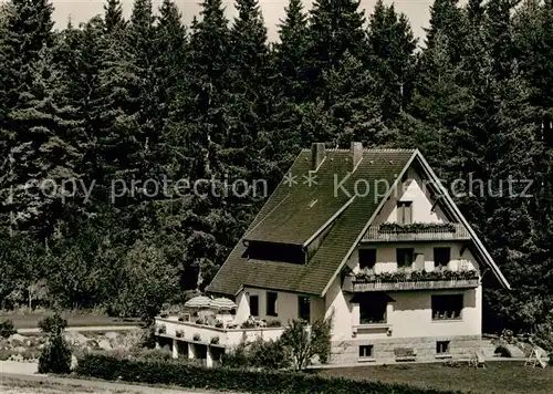AK / Ansichtskarte Grafenhausen Schwarzwald Haus am Alpenblick Kat. Grafenhausen