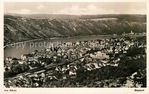 AK / Ansichtskarte Boppard Rhein Panorama Kat. Boppard