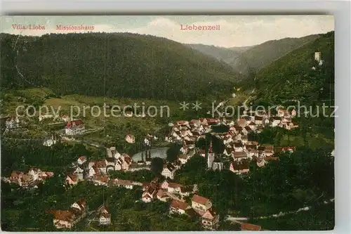 AK / Ansichtskarte Bad Liebenzell Panorama Villa Lioba Missionshaus Kat. Bad Liebenzell