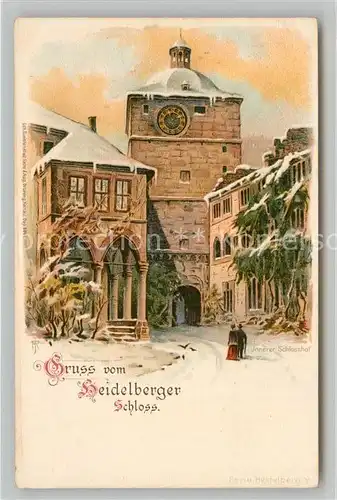 AK / Ansichtskarte Heidelberg Neckar Schlosstor Kat. Heidelberg