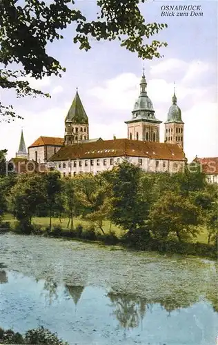 AK / Ansichtskarte Osnabrueck Blick zum Dom Kat. Osnabrueck