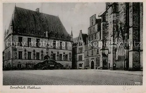 AK / Ansichtskarte Osnabrueck Rathaus Kat. Osnabrueck