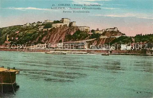 AK / Ansichtskarte Koblenz Rhein Festung Ehrenbreitstein  Kat. Koblenz