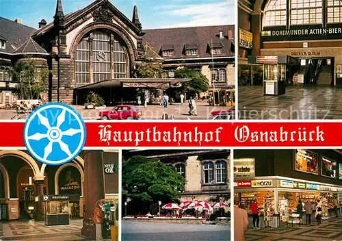 AK / Ansichtskarte Osnabrueck Hauptbahnhof Details Kat. Osnabrueck