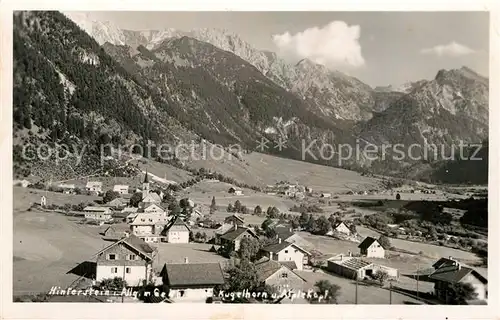 AK / Ansichtskarte Hinterstein Bad Hindelang Kugelhorn 