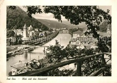 AK / Ansichtskarte Bad Ems Kurviertel Kat. Bad Ems