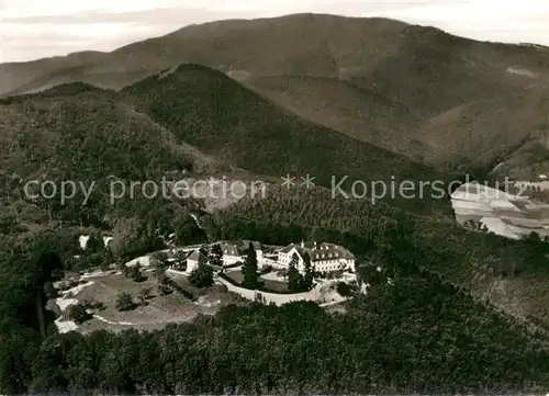 AK / Ansichtskarte Schliengen Schloss Buergeln Hochblauen Fliegeraufnahme Kat. Schliengen