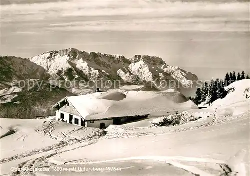 AK / Ansichtskarte Berchtesgaden Ober Ahornkaser Untersberg  Kat. Berchtesgaden