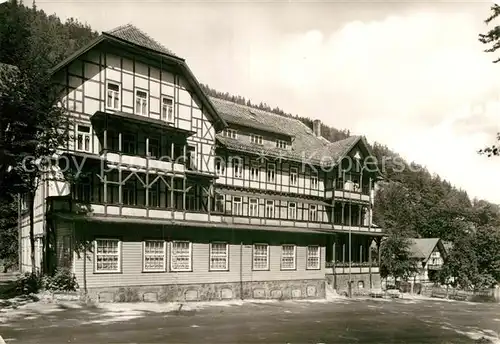 AK / Ansichtskarte Ilsenburg Harz Kurheim Martin Andersen Nexoe Kat. Ilsenburg Harz