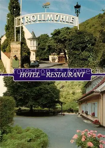 AK / Ansichtskarte Muenster Sarmsheim Hotel Restaurant Trollmuehle  Kat. Muenster Sarmsheim