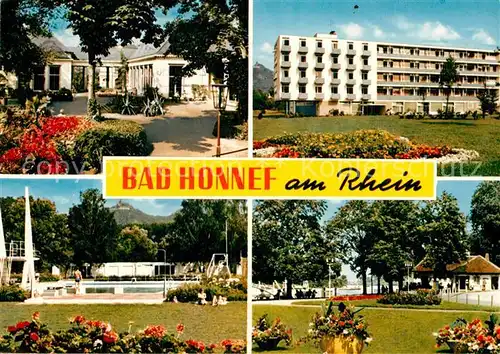 AK / Ansichtskarte Bad Honnef Kurhaus Kurpark Freibad Kat. Bad Honnef