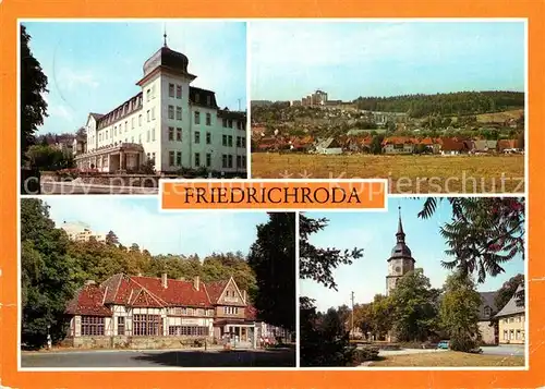 AK / Ansichtskarte Friedrichroda FDGB Erholungsheime Bahnhof Reinhardsbrunn Kat. Friedrichroda