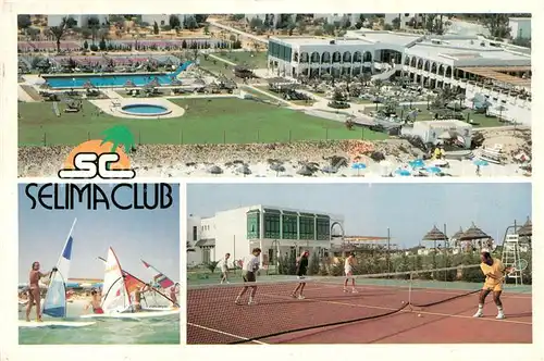 AK / Ansichtskarte Port El Kantaoui Hotel Selima Club Windsurfen Tennis