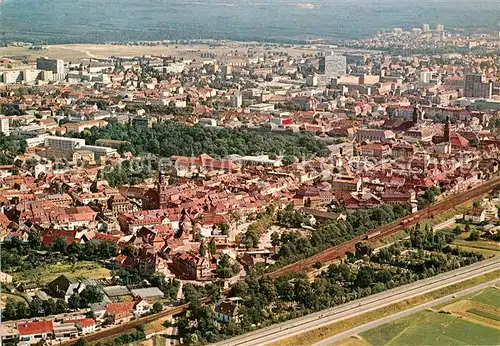 AK / Ansichtskarte Erlangen Fliegeraufnahme Kat. Erlangen